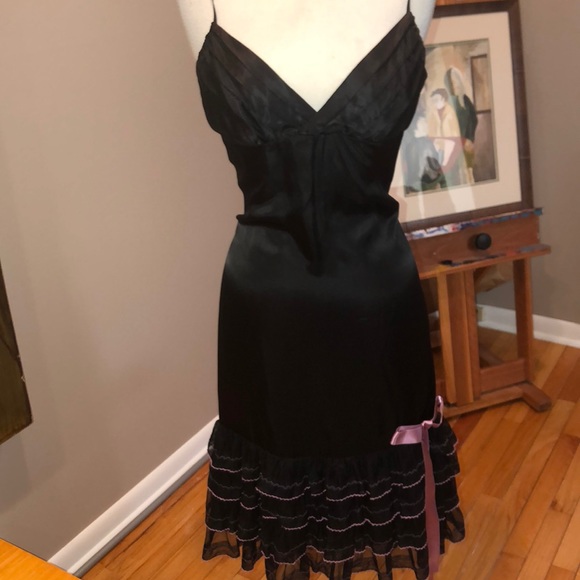 Betsey Johnson Dresses & Skirts - EUC VINTAGE BETSY JOHNSON SATIN SLIP DRESS